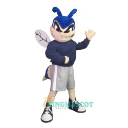 College Power Hornet Uniform, College Power Hornet Mascot Costume