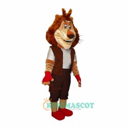 Lion Max Uniform, Lion Max Mascot Costume