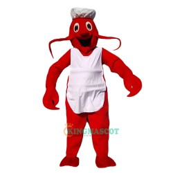 Lobster Palinuridae Chef Cook Uniform, Lobster Palinuridae Chef Cook Mascot Costume