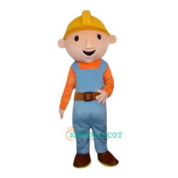 Miner Coalman Cartoon Uniform, Miner Coalman Cartoon Mascot Costume