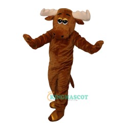 Moose Elk Wapiti Deer Cartoon Uniform, Moose Elk Wapiti Deer Cartoon Mascot Costume