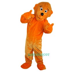 Orange Bear Uniform, Orange Bear Mascot Costume