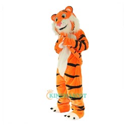 Orange Tiger Uniform, Orange Tiger Mascot Costume