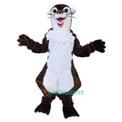 Otter Cartoon Uniform, Otter Mascot Cartoon Mascot Costume