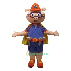 Out Of The Blue Alpha Pig Uniform, Out Of The Blue Alpha Pig Mascot Costume