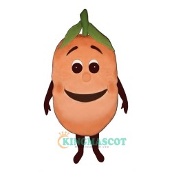 Peachie (Bodysuit not included) Uniform, Peachie (Bodysuit not included) Mascot Costume