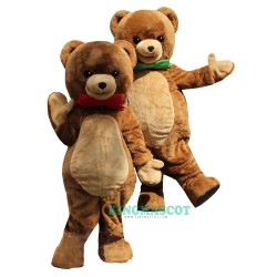 Peanut Butter Bear Uniform, Peanut Butter Bear Mascot Costume
