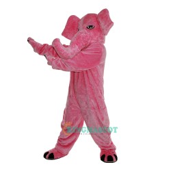 Pink Elephant Cartoon Uniform, Pink Elephant Cartoon Mascot Costume