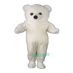 Short Hairs Polar Bear Uniform, Short Hairs Polar Bear Mascot Costume