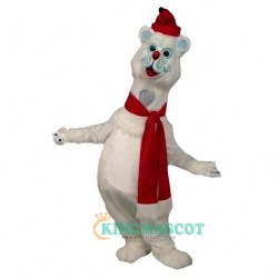 Polar Bear Uniform, Polar Bear Mascot Costume