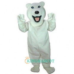 Polar Bear Uniform, Polar Bear Mascot Costume