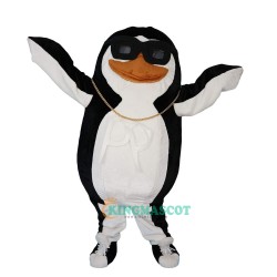 Punk Penguin Cartoon Uniform, Punk Penguin Cartoon Mascot Costume