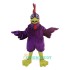Purple Chicken Hen Cock Cartoon Uniform, Purple Chicken Hen Cock Cartoon Mascot Costume