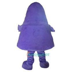 Purple Monster Cartoon Uniform, Purple Monster Cartoon Mascot Costume