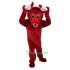 Red Cow Bull Bison Cartoon Uniform, Red Cow Bull Bison Cartoon Mascot Costume
