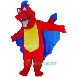 Red Dragon Uniform, Red Dragon Mascot Costume