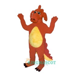 Red Dragon Uniform, Red Dragon Mascot Costume