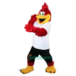 Red Sport Eagle Cartoon Uniform, Red Sport Eagle Cartoon Mascot Costume