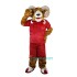 Antelope Cartoon  Uniform, Red Sport Goat