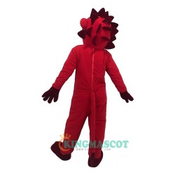 Red lion Cartoon Uniform, Red lion Cartoon Mascot Costume
