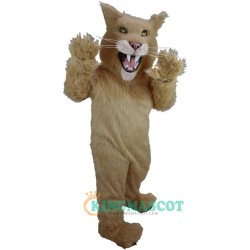 Sabre Tooth Uniform, Sabre Tooth Mascot Costume