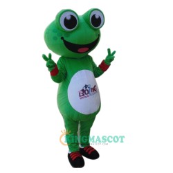 Funny Frog Uniform, Funny Frog Mascot Costume