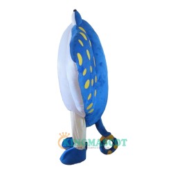 Manta Ray See Fish Uniform, Manta Ray See Fish Mascot Costume