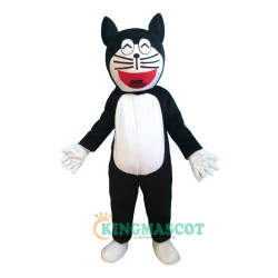 Black Doraemon Uniform, Black Doraemon Mascot Costume