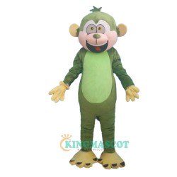 Green Monkey Custom Uniform, Green Monkey Custom Mascot Costume