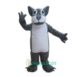 Wolf Dog Uniform, Wolf Dog Mascot Costume