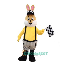 Racing Rabbit Uniform, Racing Rabbit Mascot Costume