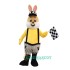 Racing Rabbit Uniform, Racing Rabbit Mascot Costume