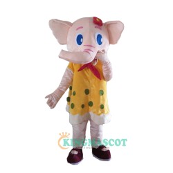 Cute Elephant Uniform, Cute Elephant Mascot Costume