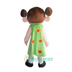 Lovely Big Mouth Girl Custom Uniform, Lovely Big Mouth Girl Custom Mascot Costume