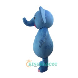 Blue Elephant Uniform, Blue Elephant Mascot Costume