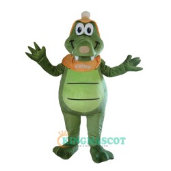 Green Crocodile Uniform, Green Crocodile Mascot Costume