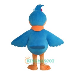 Lovly Blue Bird Uniform, Lovly Blue Bird Mascot Costume
