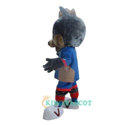 Grey Fox Uniform, Grey Fox Mascot Costume