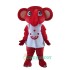 Cute Red Elephant Uniform, Cute Red Elephant Mascot Costume