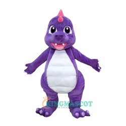 Lovely Purple Dragon Dinosaur Uniform, Lovely Purple Dragon Dinosaur Mascot Costume