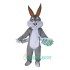 Grey Bugs bunny Rabbit Uniform, Grey Bugs bunny Rabbit Mascot Costume