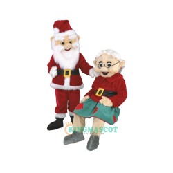 Santa Christmas Uniform, Santa Christmas Mascot Costume