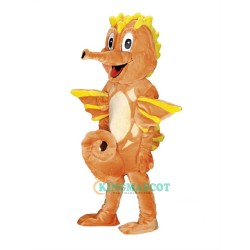 Happy Cute Seahorse Uniform, Happy Cute Seahorse Mascot Costume