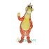 Skittles Fur Uniform, Skittles Fur Mascot Costume