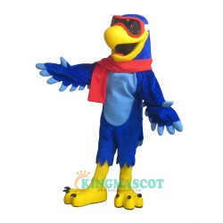 Handsome Snowhawk Uniform, Handsome Snowhawk Mascot Costume