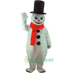 Snowman Uniform, Snowman Mascot Costume