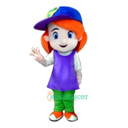 Sport Girl Cartoon Uniform, Sport Girl Cartoon Mascot Costume