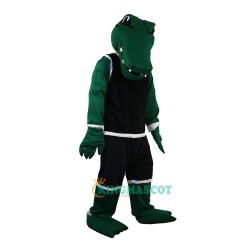 Sport Green Crocodile Uniform, Sport Green Crocodile Mascot Costume