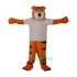 Sport Orange Tiger Cartoon Uniform, Sport Orange Tiger Cartoon Mascot Costume