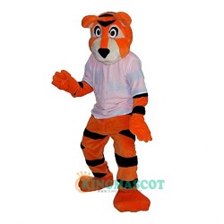 Sport Tiger Uniform, Sport Tiger Mascot Costume